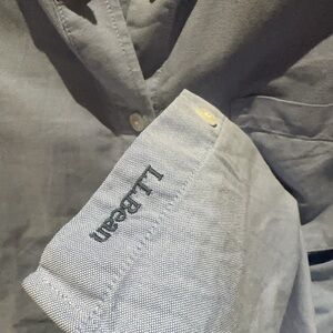 L.L.Bean Light Blue Oxford Button-Down Shirt